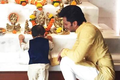 This photo of Riteish Deshmukh and his son Riaan is the cutest thing you will see today