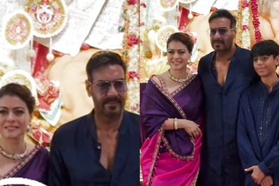 Kajol Pinches Ajay Devgn To Put Hands On Her Shoulder, Funny Video Goes Viral; Fans Say ‘Biwi Thing’