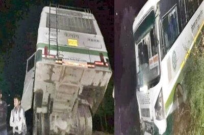 Himachal Bus Skids Off Road, Hangs From Barricade, 24 Escape Unhurt