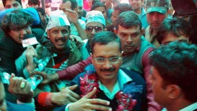 It's #5SaalKejriwal as Aam Aadmi Party's broom sweeps Delhi clean of BJP and Congress