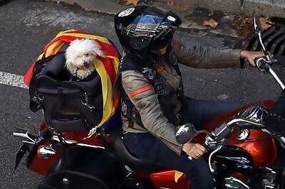 Masked And Keeping Distance, Catalans Rally For Independence