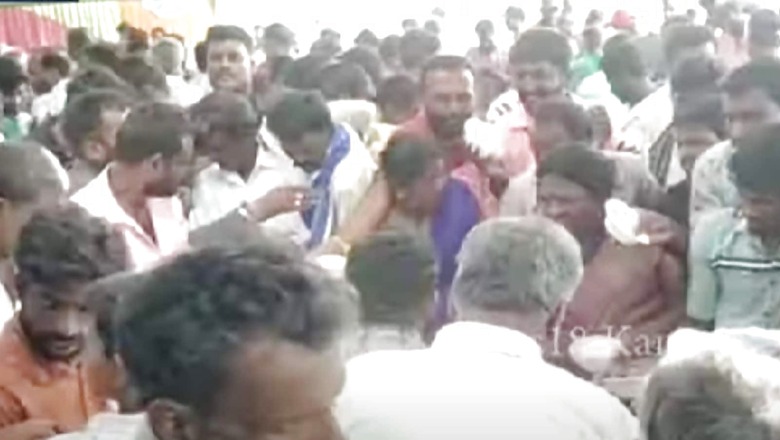 Grand Birthday Feast in K'taka Turns to Morbid Show After Stampede, Dead Body Found 'Under Carpets'