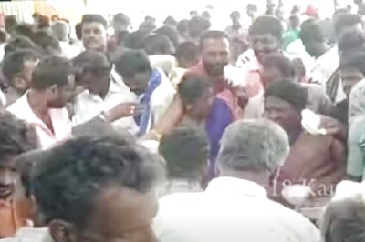 Grand Birthday Feast in K'taka Turns to Morbid Show After Stampede, Dead Body Found 'Under Carpets'