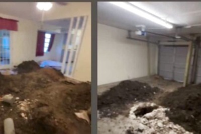 Foundation Work Or Treasure Hunt? Viral Video Shows Bizarre House Interiors