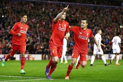 Liverpool, Spurs join Napoli, Valencia in Europa League last 16