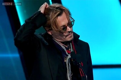 Johnny Depp's hilarious slurred speech at Hollywood Film Awards goes viral