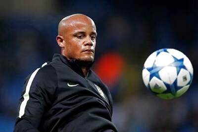 City skipper Kompany's place in doubt for Manchester derby