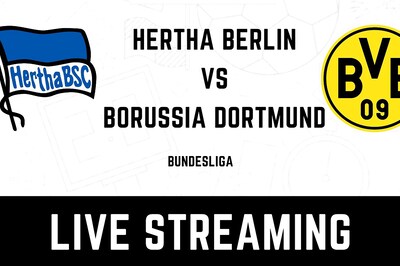 Bundesliga 2021-22 Hertha Berlin vs Borussia Dortmund LIVE Streaming: When and Where to Watch Online, TV Telecast, Team News