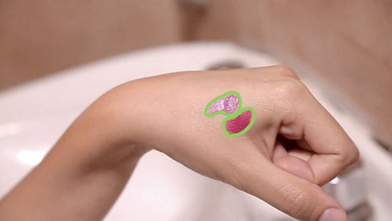 How to Do Glitter Freckles