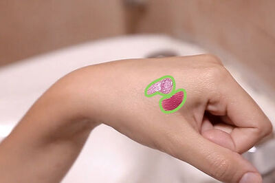 How to Do Glitter Freckles