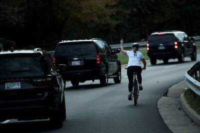 Cyclist Who Gave US President Donald Trump the Finger Loses Her Job: Report