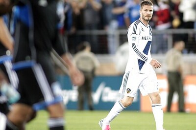 Beckham banned for 'provocative behaviour'