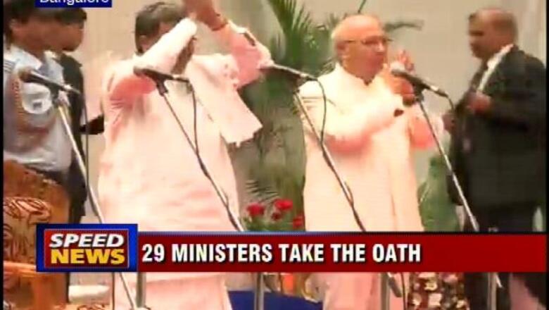 Karnataka: 28 MLAs inducted in CM Siddaramaiah's cabinet