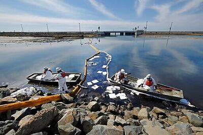 Booms, Skimmers Among Tools Used To Cleanup From Oil Spills