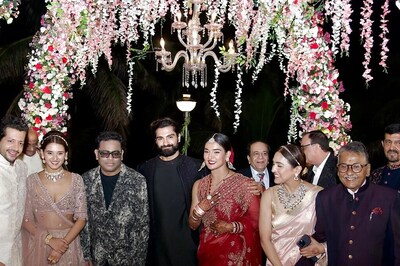 AR Rahman, Sunidhi Chauhan Lead Celeb Roll Call At Mukti Mohan's Reception