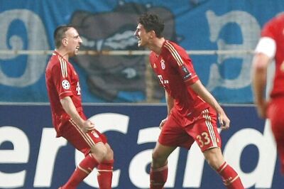 Champions League: Bayern pip Marseille 2-0