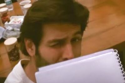 Kartik Aaryan Shares Sneak Peek of Table Read of His Upcoming Film SatyaPrem Ki Katha, See Pic