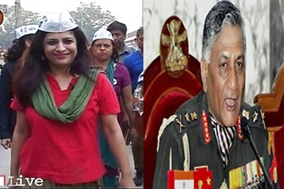 VK Singh is a 'sacrificial lamb', says AAP's Shazia Ilmi