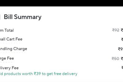 Zepto User's Rs 60 Order Comes With Rs 112 Extra Fees, Internet Cries 'Scam'