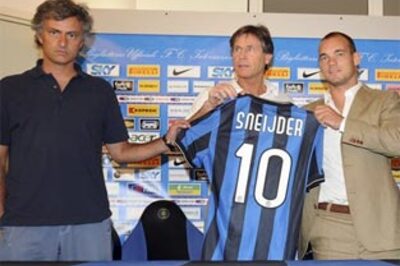 Real Madrid confirm Sneijder has joined Inter