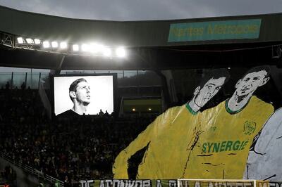 Nantes Fans Pay Emotional Tribute to Emiliano Sala A Year After His Death in Plane Crash