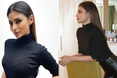 Sexy! Mouni Roy Flaunts Her Bombshell Curves In Leather Pants, Hot Photos Go Viral; See Here
