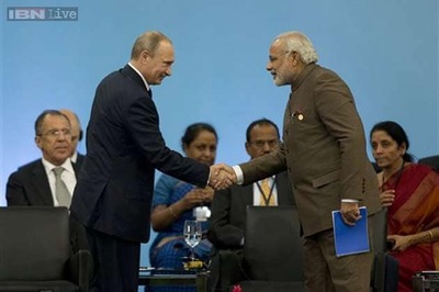 PM Modi meets Putin, favours broadening of strategic partnership