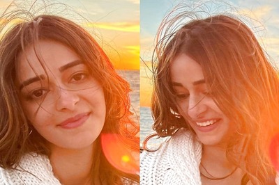 Ananya Panday's Sun-kissed Pics in Blue Bikini from Liger Sets Are Breathtaking