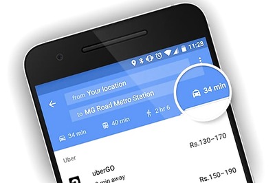 Google Maps will now tell you if there is any Ola, Uber cab available nearby