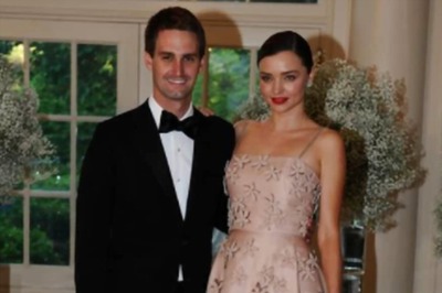 Miranda Kerr Marries Snapchat CEO Evan Spiegel