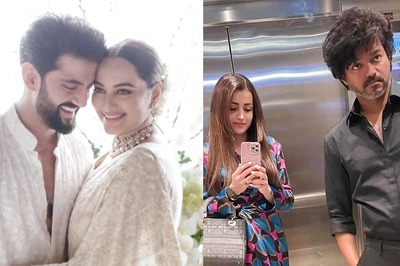 Sonakshi Sinha-Zaheer Iqbal's First Wedding Photos Out; Trisha Drops Selfie With Vijay On His Birthday