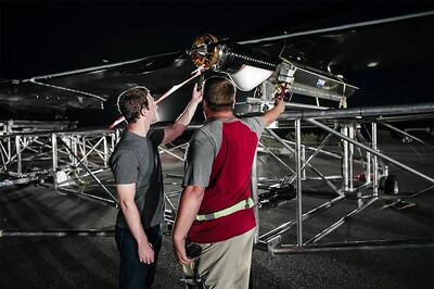 In Pictures: Facebook's Internet Delivering Drone Makes Debut Flight