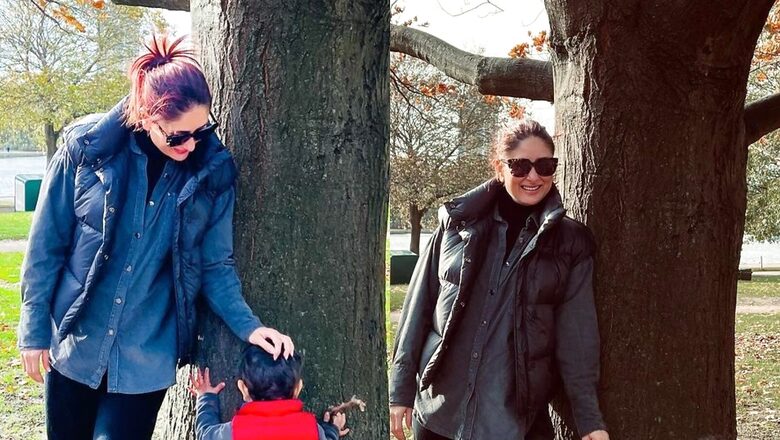 Kareena Kapoor Enjoys Day Off with Little Munchkin Jeh In A Park In Awwdorable Pics; Check Here