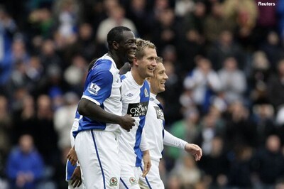 Venky's Blackburn cruise past Villa 2-0