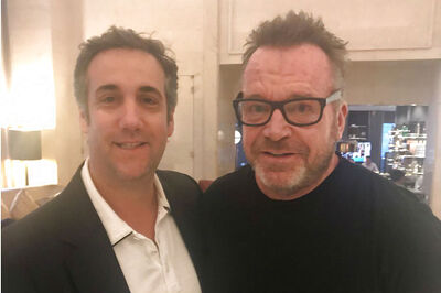 Michael Cohen's Photo With Tom Arnold Fuels Trump Tape Speculation