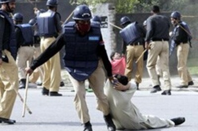 In Pics: Pak on the boil as Nawaz returns home from exile