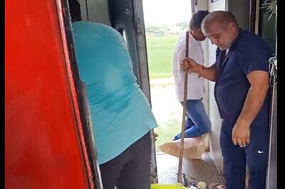 Watch | Train Cleaning Staff Throws Garbage on Tracks; Railways Says Will Take Action