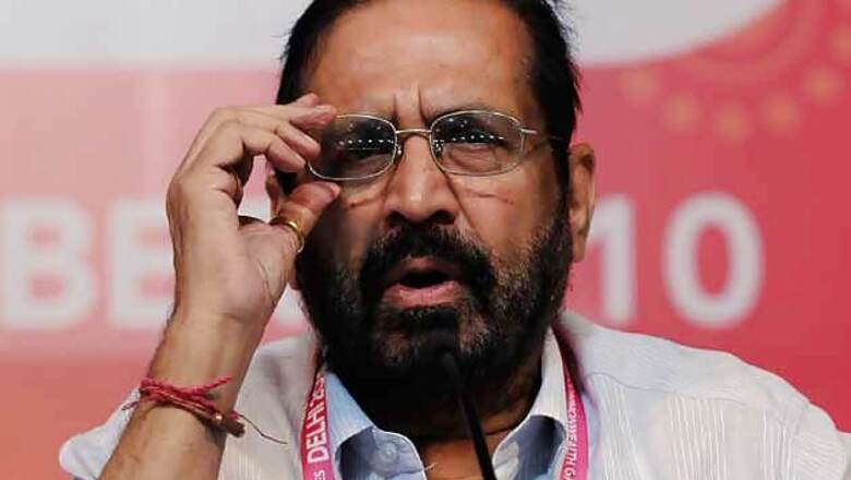 Not involved in CWG equipment purchases: Kalmadi