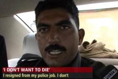 Pak cop resigns from job, doesn’t want to be killed