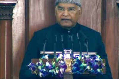 Telangana Govt Rakes Up State Issues in Parliament, TRS MPs Boycott President’s Address on Day 1