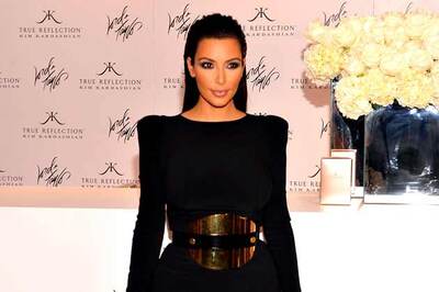 Reality TV star Kim Kardashian adopts a kitten