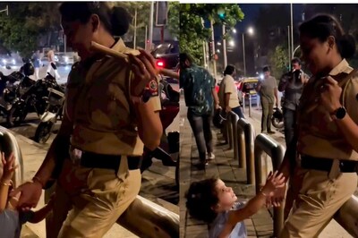 WATCH: Cute Exchange Between Toddler And Mumbai Cop Will Take Your Monday Blues Away