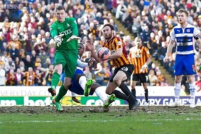 FA Cup QF goes to replay as Bradford, Reading play out goalless draw