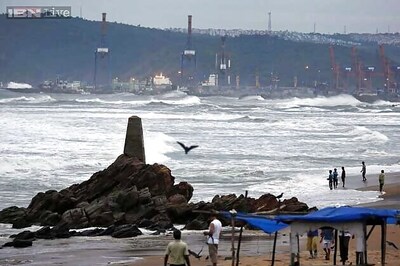 How the day progressed after cyclone Phailin hit the coast