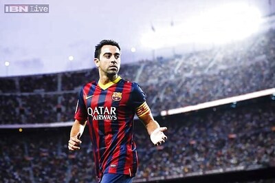 Xavi sets Champions League appearance record