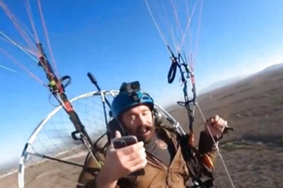 In Spine-Chilling Video, Man Records The Moment He Broke His Neck In Paragliding Accident