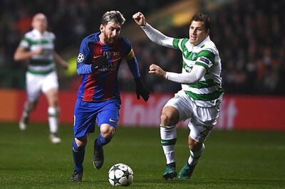Champions League: Lionel Messi Nets Twice as Barcelona Beat Celtic to Enter Last 16