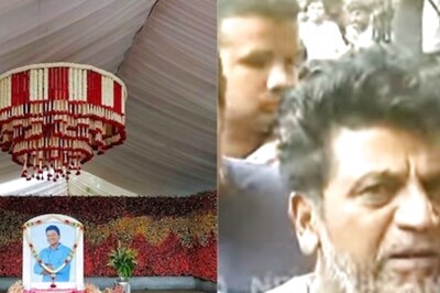 Shiva Rajkumar And Family Visit Puneeth Rajkumar's Samadhi On His Second Death Anniversary