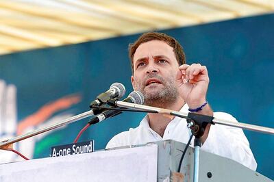 PM Modi, CM Rupani Have Space for Industrialists, Not for Dalits: Rahul Gandhi