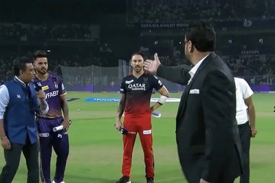 IPL 2023: Did Nitish Rana Reveals KKR's Impact Player Against RCB? Confusion Reigns Supreme at Toss, Watch Video